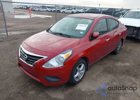 2015 Nissan Versa 1.6 Sv из США, поврежденный, VIN 3N1CN7AP5FL873194